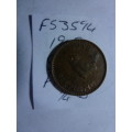 1948 Great Britain farthing (1/4 penny)