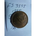 1955 Great Britain farthing (1/4 penny)