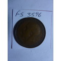 1913 Great Britain 1/2 penny