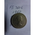 1960 Great Britain 6 pence
