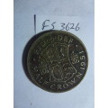 1951 Great Britain 2 1/2 shilling