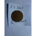 1971 Great Britain 1/2 new penny