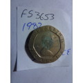 1982 Great Britain 20 pence