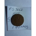 1950 Germany - Federal Republic 1 pfennig