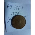 1976 Germany - Federal Republic 1 pfennig