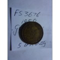1950 Germany - Federal Republic 5 pfennig