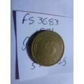 1971 Germany - Federal Republic 5 pfennig