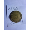 1949 Germany - Federal Republic 5 pfennig