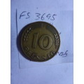 1950 Germany - Federal Republic 10 pfennig