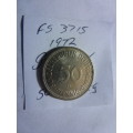 1972 Germany - Federal Republic 50 pfennig