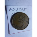 1973 Netherlands 5 cent