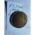 1988 Netherlands 5 cent