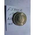 1961 Netherlands 25 cent