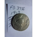 1913 Italy 20 centesimi
