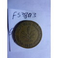 1950 Germany - Federal Republic 10 Pfennig