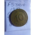 1972 Germany - Federal Republic 10 Pfennig