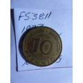 1973 Germany - Federal Republic 10 Pfennig