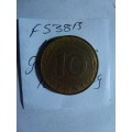 1973 Germany - Federal Republic 10 Pfennig