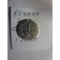 2002 Chile 1 peso