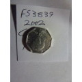 2002 Chile 1 peso