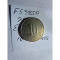 2000 Ecuador 10 centavos