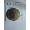 2000 Ecuador 5 centavos