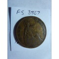 1930 Great Britain 1/2 penny