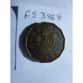 1938 Great Britain 3 pence