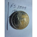 1990 Mauritius 1/2 rupee
