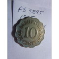 1975 Mauritius 10 cent