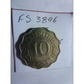 1975 Mauritius 10 cent