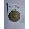 1968 Singapore 10 cents