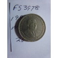 1991 Mauritius 20 cents