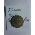 1949 Southern Rhodesia 3 pence