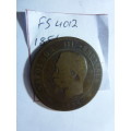 1856 France 10 centimes