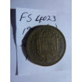 1953 (63) Spain 1 peseta