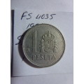 1986 Spain 1 peseta