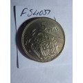 1957 (73) Spain 5 pesetas