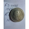 1965 Republic of South Africa 10 cent