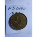 1983 Republic of South Africa 1 cent
