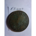 1936 Union of South Africa 1 penny