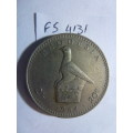 1964 Rhodesia 2 shilling / 20 cents