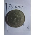 1967 Belgium 1 franc