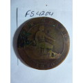 1870 Spain 10 centimos
