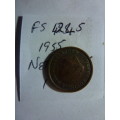 1955 Netherlands 1 cent