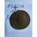 1962 Netherlands 5 cent