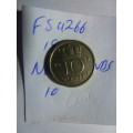 1948 Netherlands 10 cent