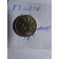 1955 Netherlands 10 cent