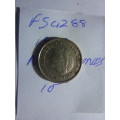 1972 Netherlands 10 cent