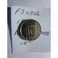 1992 Netherlands 10 cent
